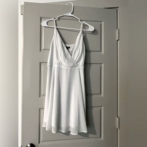 Express women’s white dress